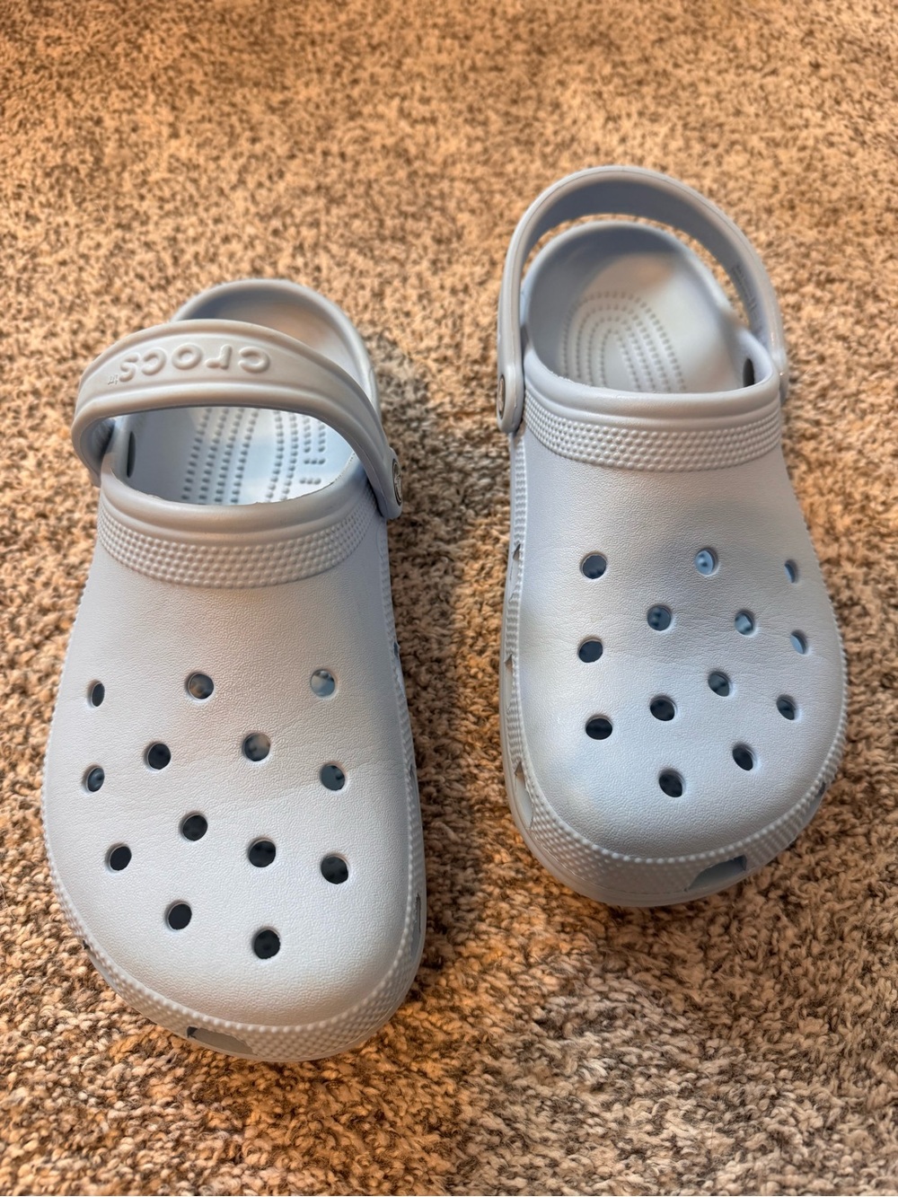 CROCS Classic Clog in Pale Blue Sz 10 W 8 M